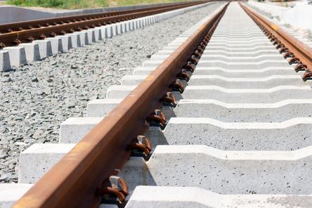 Reinforcing steel fasteners for railway sleepers